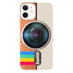 iSaprio Silikónové puzdro - Insta pre Apple iPhone 12