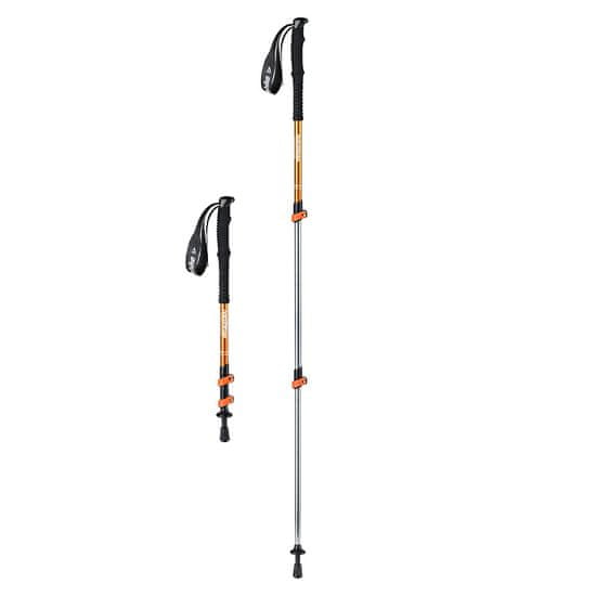 Naturehike teleskopická trekingová palica ST01 62-135cm 255g - zlatá