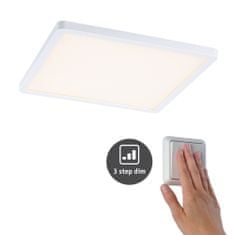 Paulmann Paulmann LED vstavané svietidlo Areo VariFit IP44 3-krokové-stmievateľné 230x230mm 16W 3.000K biela 930.54 93054