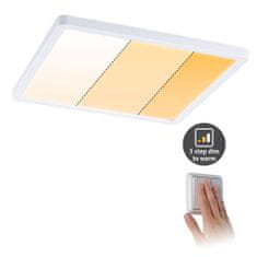 Paulmann Paulmann LED vstavané svietidlo Areo VariFit IP44 hranaté 230x230mm 16W 2.000K biela mat WarmDim 3-krokové-stmievateľné 929.94 92994