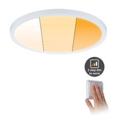 Paulmann Paulmann LED vstavané svietidlo Areo VariFit IP44 kruhové 230mm 16W biela mat WarmDim 3-krokové-stmievateľné 929.90 92990