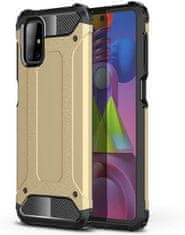 HURTEL PANCIEROVÉ HYBRIDNÉ PUZDRO HYBRID ARMOR PRE SAMSUNG GALAXY M51 GOLD