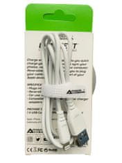 Lightning kabel CHARGE- iT pro apple iPhone / iPad / iPod 1m - 5 ks balenie