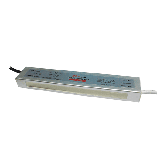 ACA Lightning LED napájací zdroj 230V AC ->24V DC/75W/3,125A/IP67