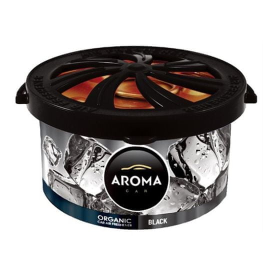 Compass Osviežovač AROMA CAR ORGANIC 40g BLACK