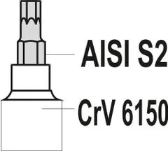 YATO Bity Torx súprava 12 ks (CrV 6150)