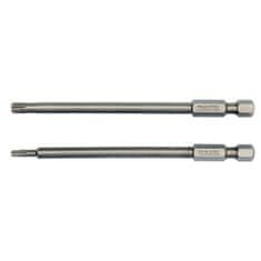 YATO Súprava bitov 1/4" 2 ks TORX L=100 mm T10, T25