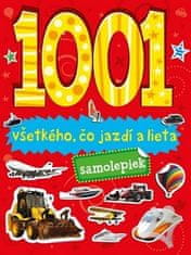 1001 samolepiek všetkého, čo jazdí a lieta