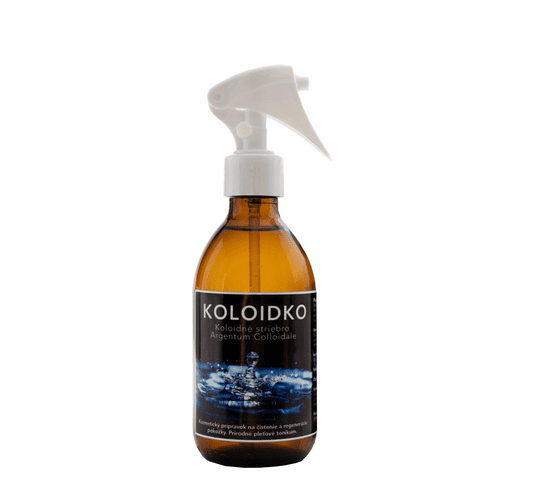 B. Bohemian KOLOIDKO koloidné striebro 40 ppm 300 ml s rozprašovačom