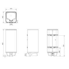 STIEBEL ELTRON elektrický bojler PSH 80 Universal EL (231152)