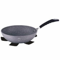 KINGHoff GRANITOVÝ WOK 28 cm BH-1159 KAMENNÝ DOTYK