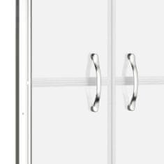 Petromila vidaXL Sprchové dvere, polomatné, ESG 91x190 cm