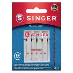 SINGER Ihly na mikrovlákno Singer 5x60-80