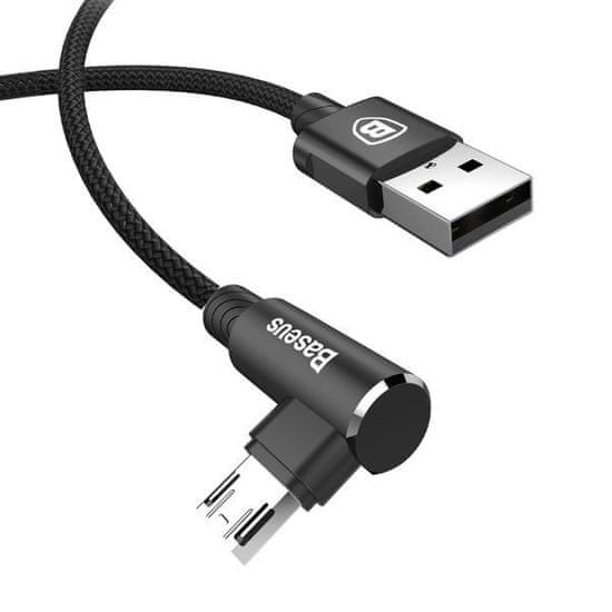 BASEUS MVP kábel USB / Micro USB 1.5A 2m, čierny