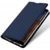 Dux Ducis Skin Pro knižkové kožené puzdro na Huawei P Smart 2020, modré