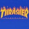 Thrasher Mikina Flame Logo Hoodie Blue, XL normal