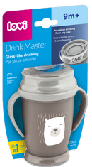 LOVI Hrnček 360 Junior 250 ml s úchytmi BUDDY BEAR