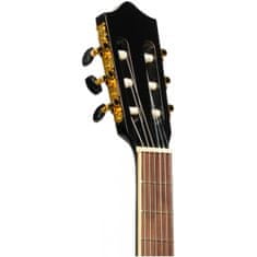 Stagg SCL60 TCE-BLK, elektroakustická klasická gitara 4/4, čierna