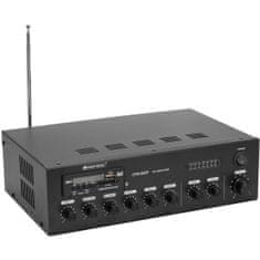 Omnitronic CPE-60P PA, 100V mixážny zosilňovač, 60W, BT/MP3/FM