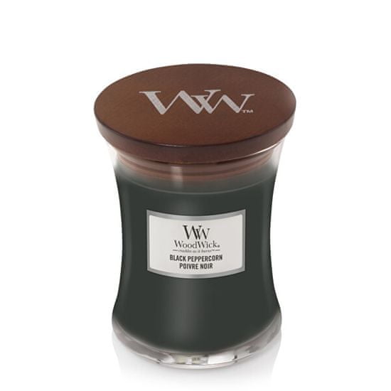 Woodwick Vonná sviečka váza strednej Black Peppercorn 275 g