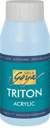 KREUL Akrylová farba "TRITON SOLO GOYA", sv.nebesky modrá, 750 ml