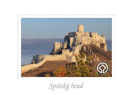 tvorme pohľadnica Spišský hrad I (UNESCO)