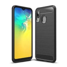 IZMAEL Carbon Shield TPU puzdro pre Huawei P20 Lite - Čierna KP19687