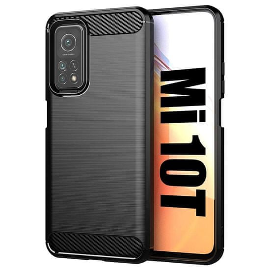 IZMAEL Carbon Shield TPU puzdro pre Xiaomi Mi 10T/Mi 10T Pro - Modrá KP9433