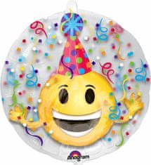 Amscan Fóliový balón Smiley Party 60cm