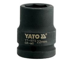 YATO  Nástavec 3/4" rázový šesťhranný 22 mm CrMo