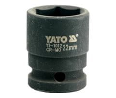 YATO  Nástavec 1/2" rázový šesťhranný 22 mm CrMo