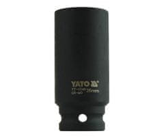 YATO  Nástavec 1/2" rázový šesťhranný hlboký 26 mm CrMo