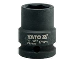 YATO Nadstavec 1/2" rázový šesťhranný 17 mm CrMo