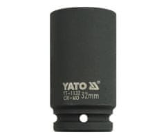 YATO  Nástavec 3/4" rázový šesťhranný hlboký 32 mm CrMo