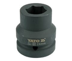 YATO  Nástavec 1" rázový šesťhranný 24 mm CrMo