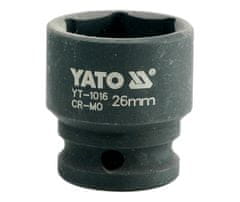 YATO  Nástavec 1/2" rázový šesťhranný 26 mm CrMo