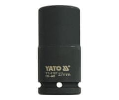 YATO  Nástavec 3/4" rázový šesťhranný hlboký 27 mm CrMo