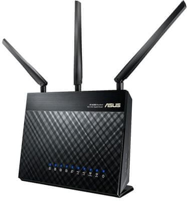 Router Asus RT-AX68U (90IG05M0-MO3G00) Wi-Fi 2,4 GHz 5 GHz RJ45 LAN WAN IPv6 IPv4