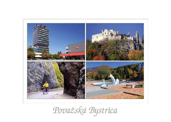 tvorme pohľadnica Považská Bystrica I