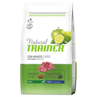 TRAINER Natural Maxi Ad. Hovädzie a ryža 12kg