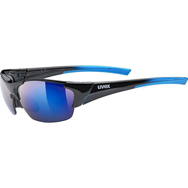 Uvex Blaze III, Black Blue / Mirror Blue (2416)