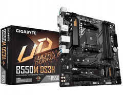 GIGABYTE B550M DS3H, AM4, mATX