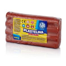 Astra Plastelína 500g Metalická Medená, 303117016