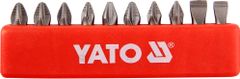 YATO  Súprava bitov 1/4" 25 mm NON-SLIP 10 ks