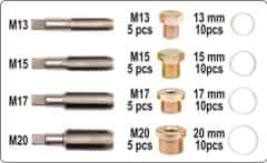 YATO Súprava na opravu vypúšťacích skrutiek olejových vaní
