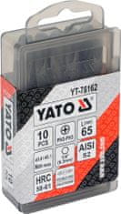 YATO  Bit obojstranný 1/4" PH3 - PH3 x 65 mm 10 ks S2
