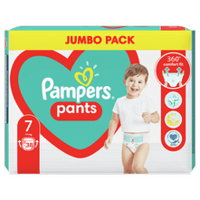 Pampers Plienkové nohavičky Pants Veľkosť 7, 38 ks, 17kg+