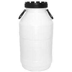 Barel JPP 20 lit. širokohrdlý plastový sud na kvasenie, pitnú vodu, hrdlo 145 mm, HDPE, 44,5 cm