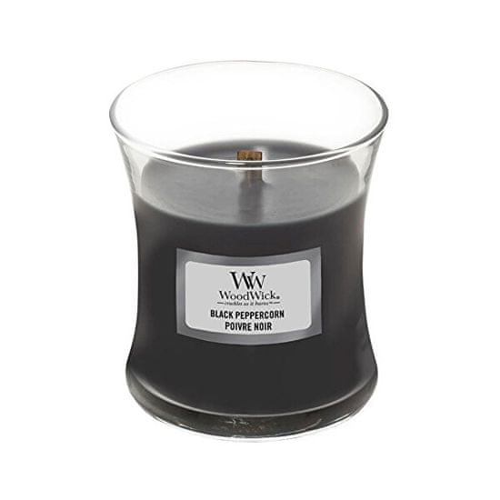 Woodwick Vonná sviečka váza malá Black Peppercorn 85 g
