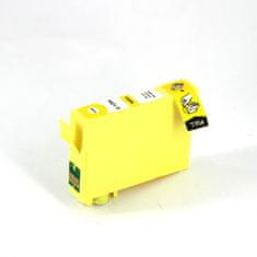 Miroluk Atramentová náplň pre Epson WorkForce WF 3540 DTWF kompatibilná (žltá - yellow)